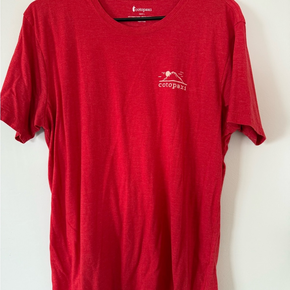 Cotopaxi Red Short Sleeve Tee